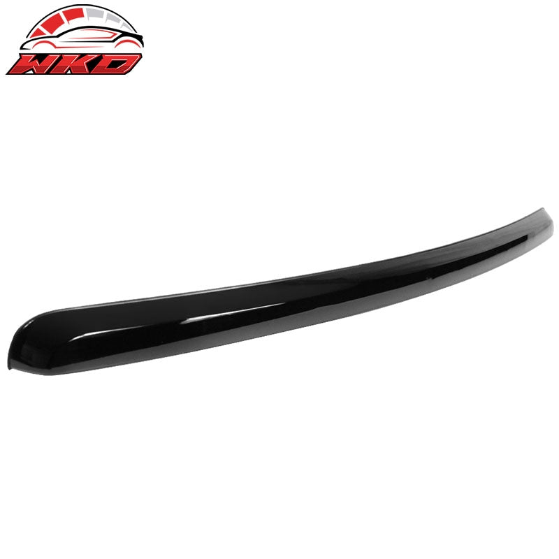 Fits 07-13 GMC Sierra 1500 Denali Front Hood Molding + Upper Grille Gloss Black