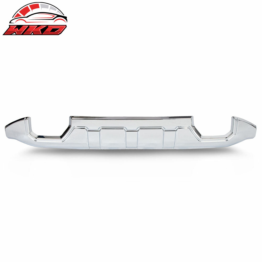Fits 16-18 GMC Sierra 1500 Chrome Front Bumper Skid Plate Protective Armor