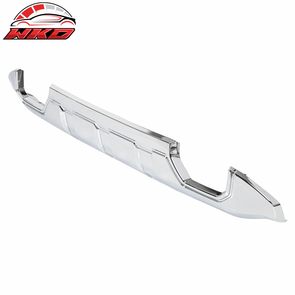 Fits 16-18 GMC Sierra 1500 Chrome Front Bumper Skid Plate Protective Armor