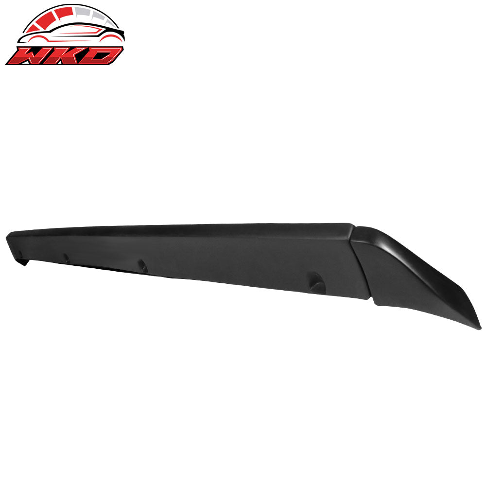 Fits 07-14 GMC Sierra SS Unpainted PU Rear Trunk Tailgate Spoiler Wing 3Pc Set