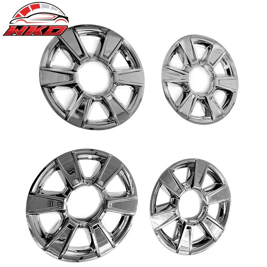 Wholesale 10-13 GMC Terrain Chrome 17 Inch Wheel Covers Hub Caps Rim 4-Piece Set - Wikond Auto