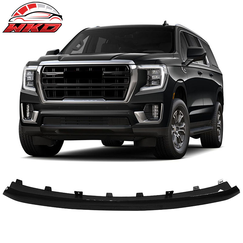 Wholesale 21-24 GMC Yukon Utility 4DR Gloss Black Front Bumper Impact Bar Skid Plate