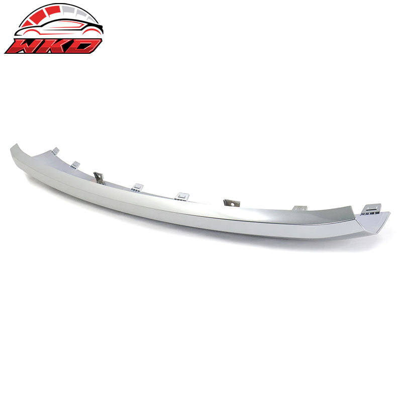 Fits 21-24 GMC Yukon Utility 4-Door Silver Front Bumper Impact Bar Skid Plate