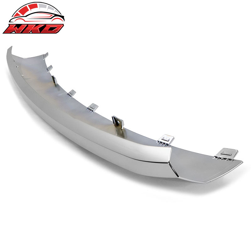 Fits 21-24 GMC Yukon Utility 4-Door Silver Front Bumper Impact Bar Skid Plate