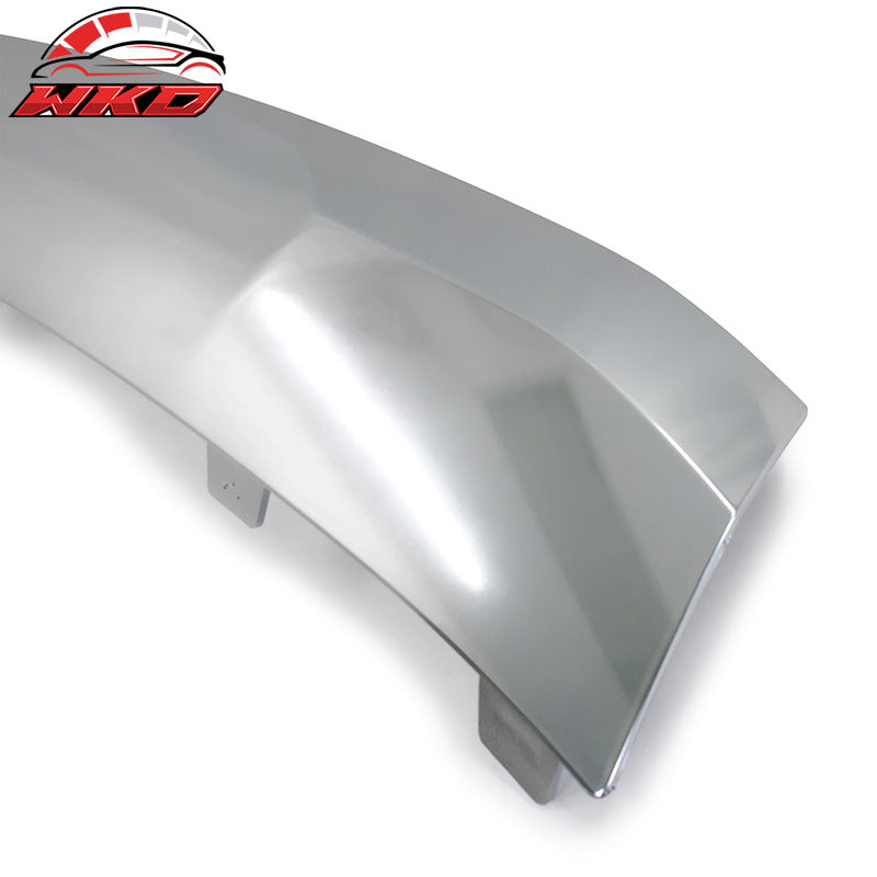Fits 21-24 GMC Yukon Utility 4-Door Silver Front Bumper Impact Bar Skid Plate