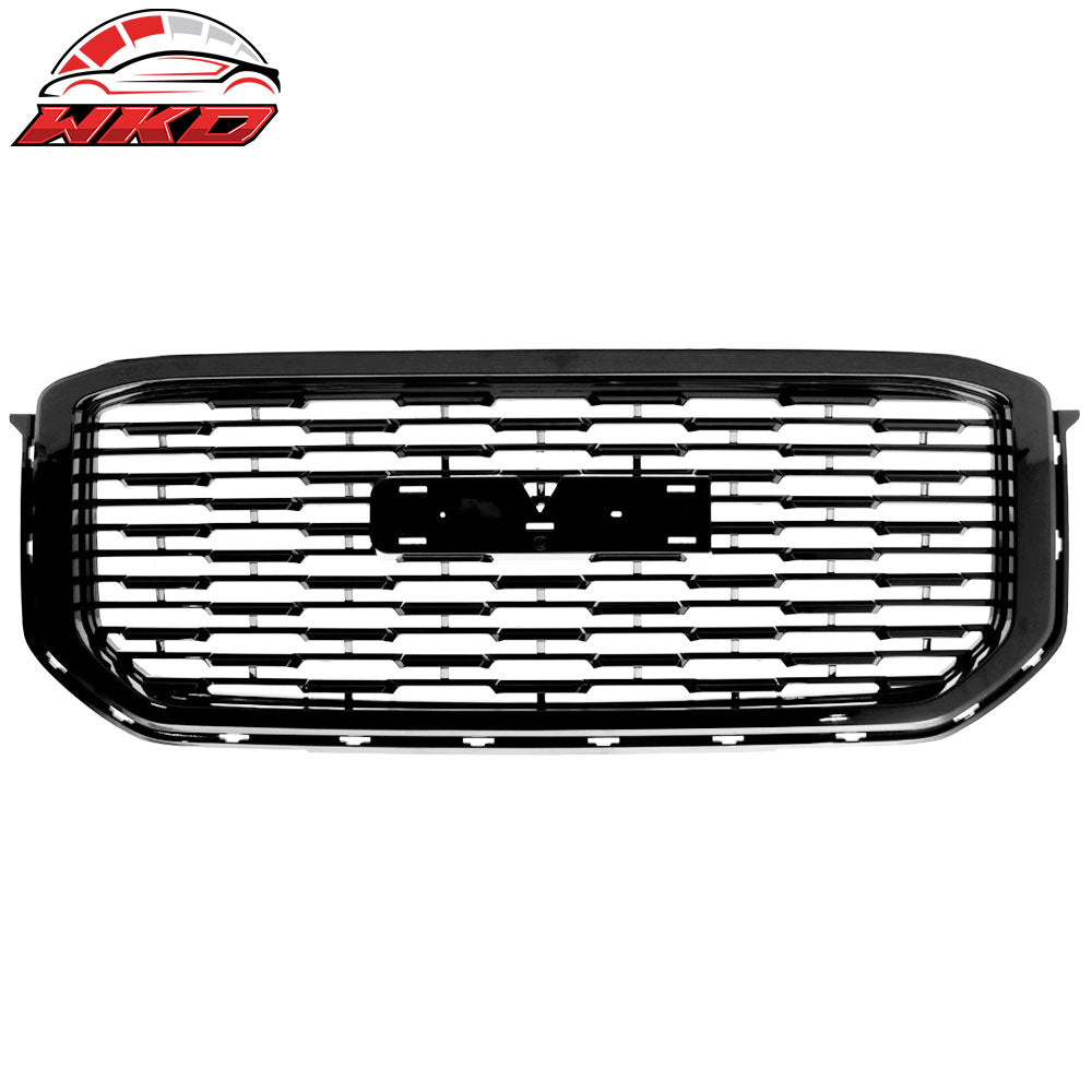 Wholesale 15-20 GMC Yukon Denali Style Front Bumper Upper Mesh Grille Unpainted ABS