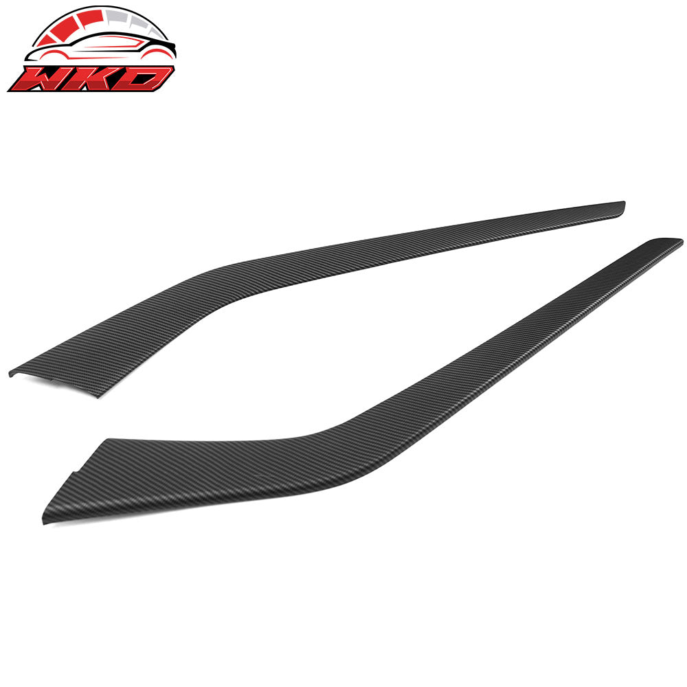 Wholesale 21-23 Tesla Model 3 Y Control Gear Shift Panel Trim Matte Carbon Fiber Print