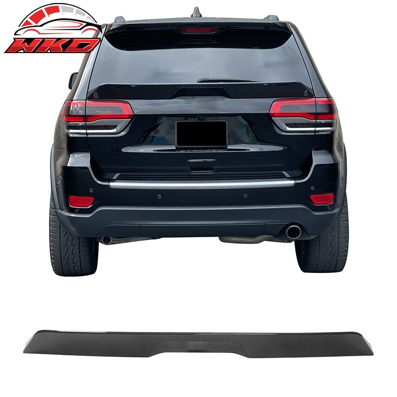 Wholesale 14-22 Grand Cherokee DuckBill ABS Add-on Trunk Spoiler Carbon Fiber Print