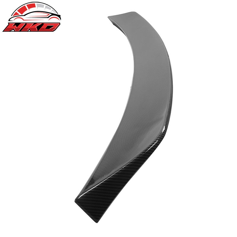 Fits 14-22 Grand Cherokee DuckBill ABS Add-on Trunk Spoiler Carbon Fiber Print