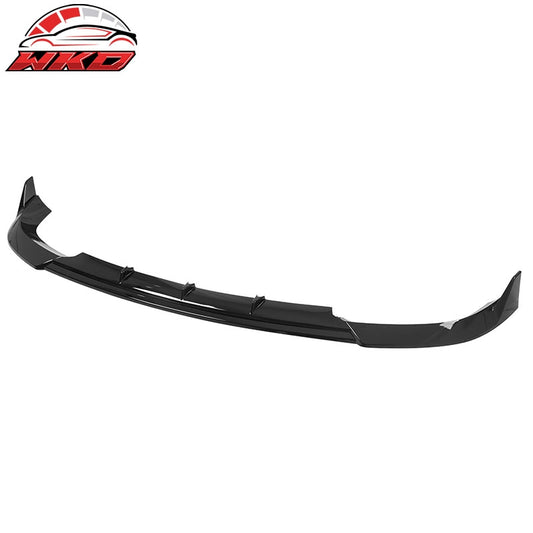 Wholesale 17-21 Grand Cherokee SRT IKON V3 Front Bumper Lip Chin Spoiler Gloss Black - Wikond Auto