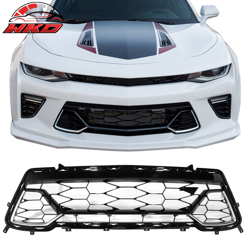 Fits 16-18 Chevy Camaro SS Only 50th Anniversary Front Lower Grille Painted