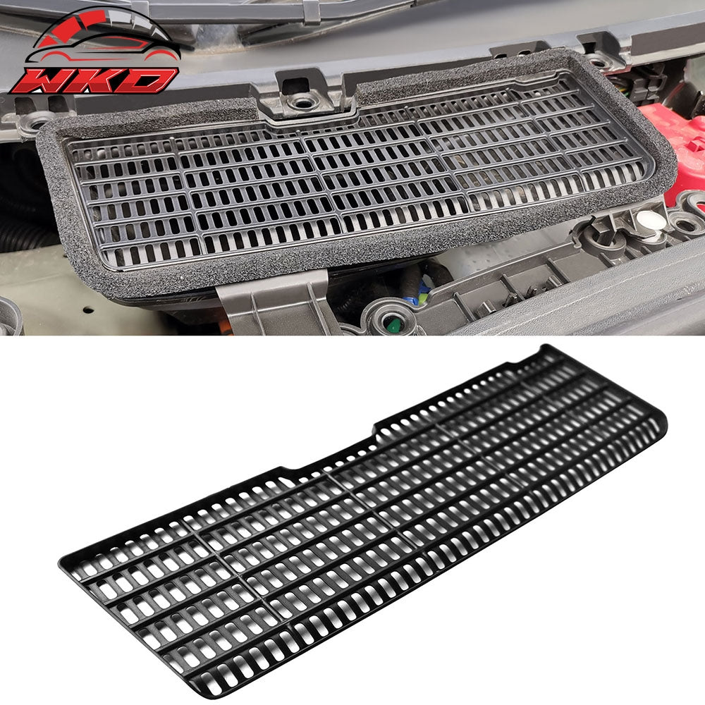 Fits 21-23 Tesla Model 3 Air Intake Filter Flow Vent Grille Accessory Black ABS