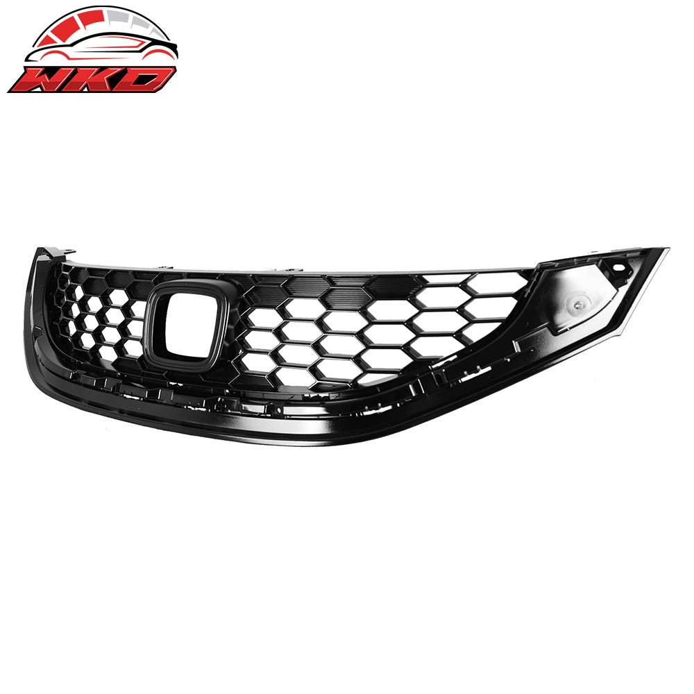 Fits 13-15 Honda Civic Sedan OE Style Front Bumper Upper Grille Assembly ABS