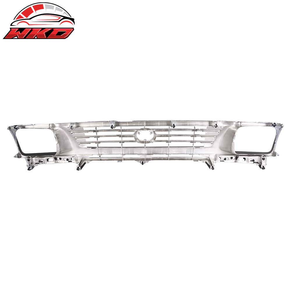 Fits 95-97 Toyota Tacoma OE Style Front Bumper Upper Grille Grill Assembly ABS