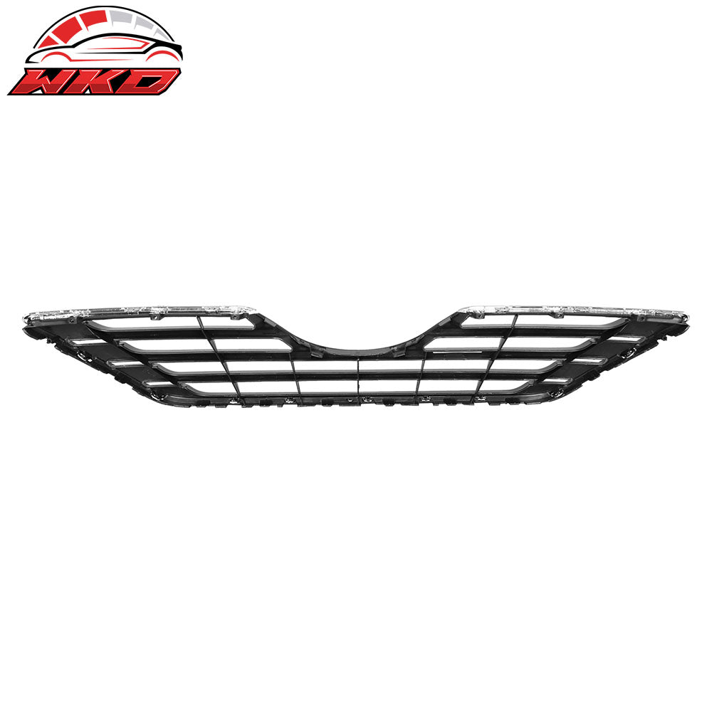 Fits 07-09 Toyota Camry XLE OE Style Front Bumper Upper Grille Cover Black ABS