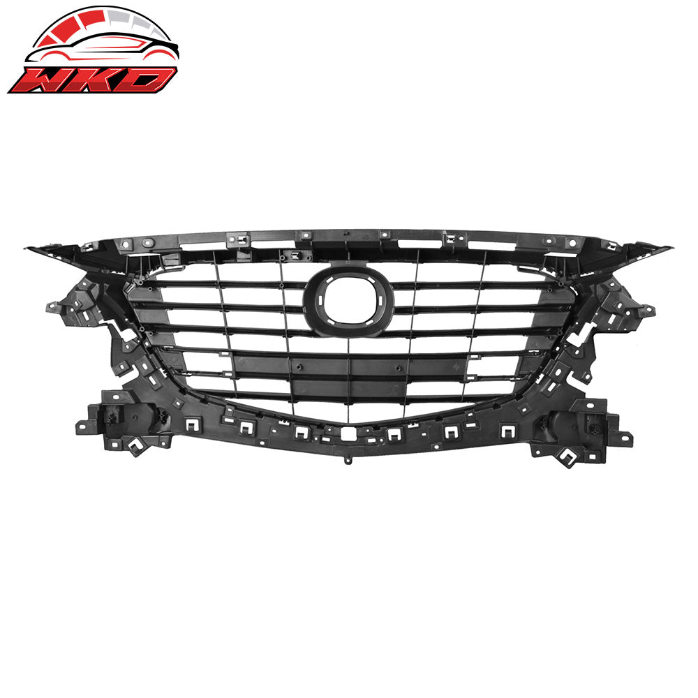 Fits 17-18 Mazda 3 Sport & Touring OE Style Front Bumper Upper Grille Cover PP