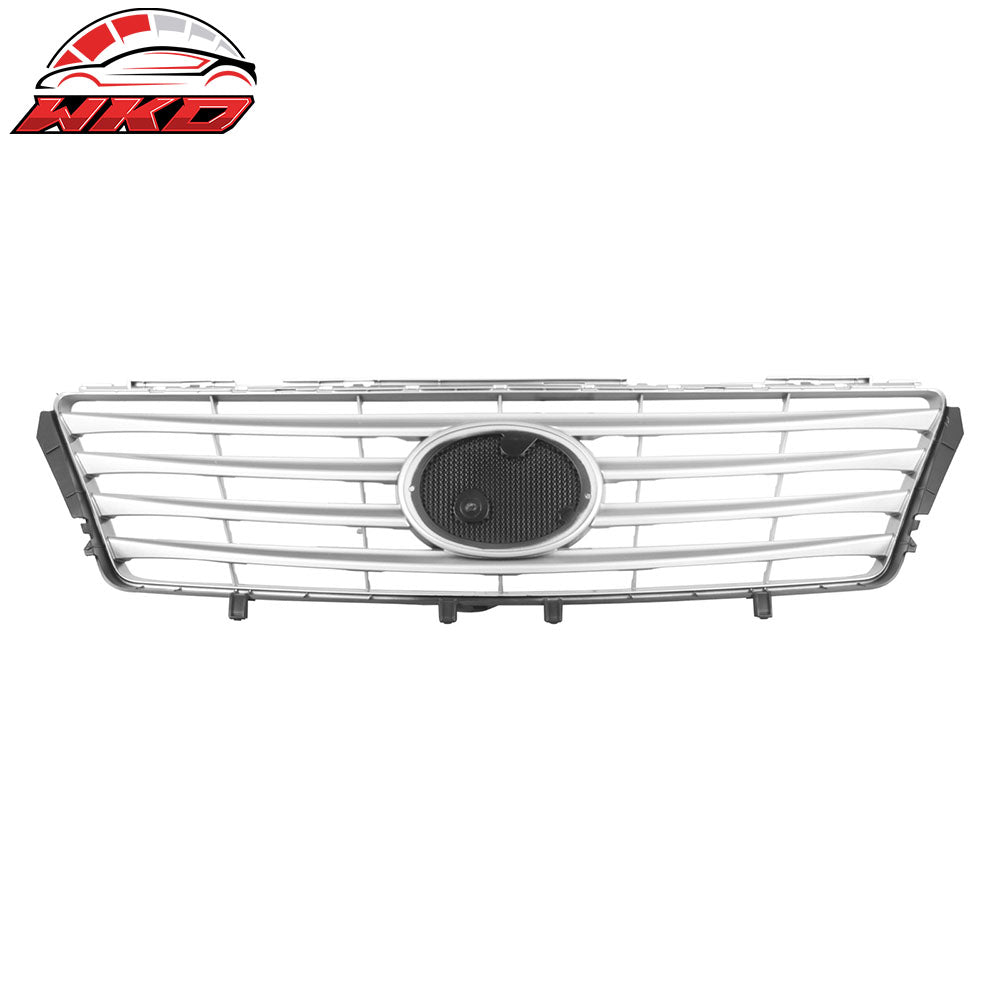 Wholesale 10-12 Lexus ES350 OE Style Front Bumper Upper Grille Cover Grill Silver ABS