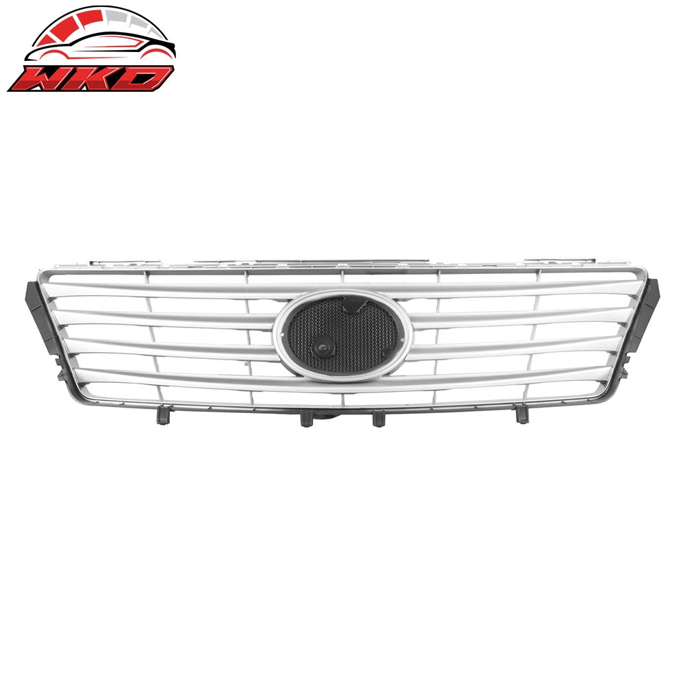Wholesale 10-12 Lexus ES350 OE Style Front Bumper Upper Grille Cover Grill Silver ABS