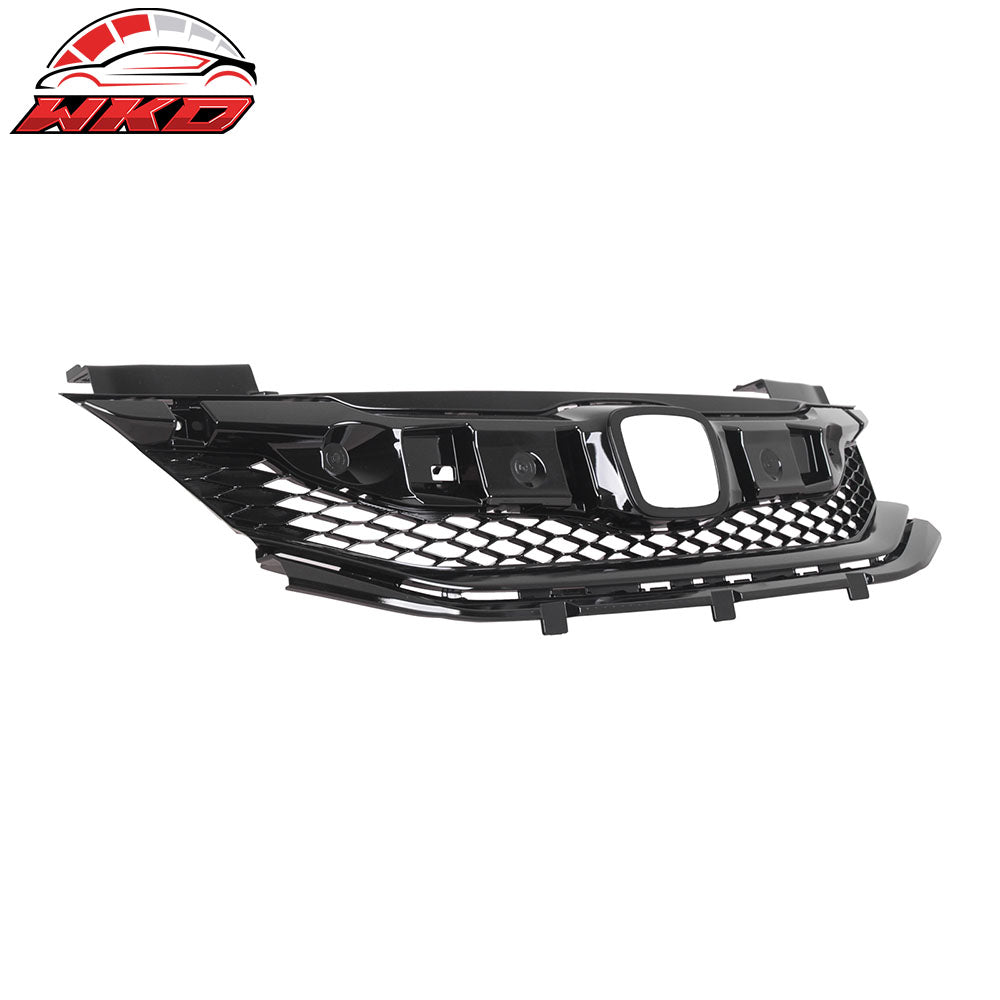 Fits 16-17 Honda Accord Coupe OE Style Front Bumper Upper Grille Mesh Grill ABS