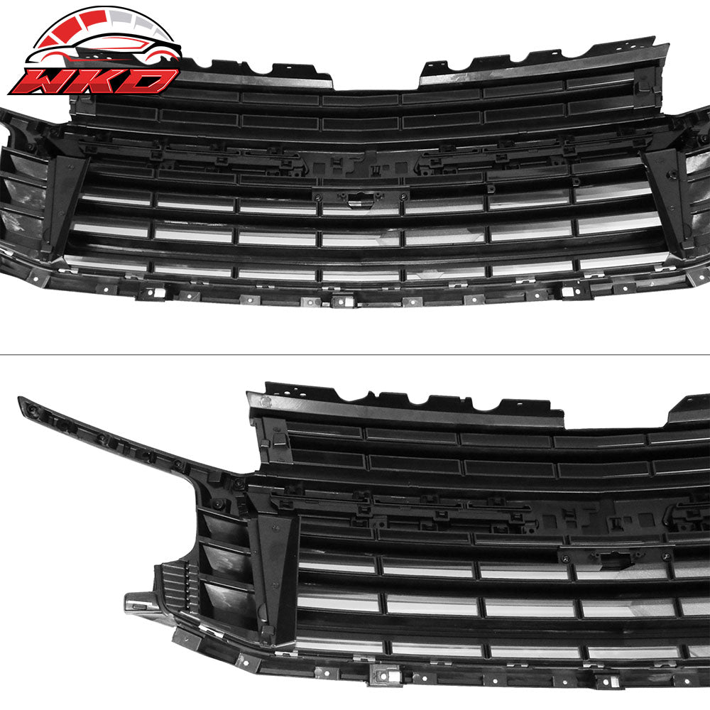 Fits 21-23 Chevrolet Tahoe Suburban Front Bumper Grille Body Kit Gloss Black