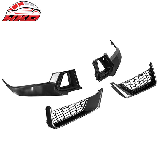 2024-26 Ford Mustang Dark Horse Front Bumper Upper Lower Insert Grille Covers | Wholesale