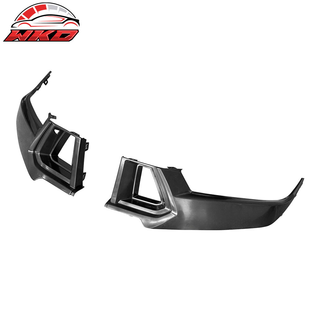 Fits 24-26 Ford Mustang Dark Horse Front Bumper Upper Lower Insert Grille Covers