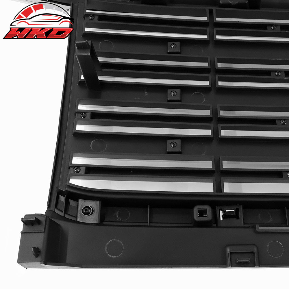 Fits 15-19 Chevy Silverado 2500 3500 Front Grille Chrome - ABS