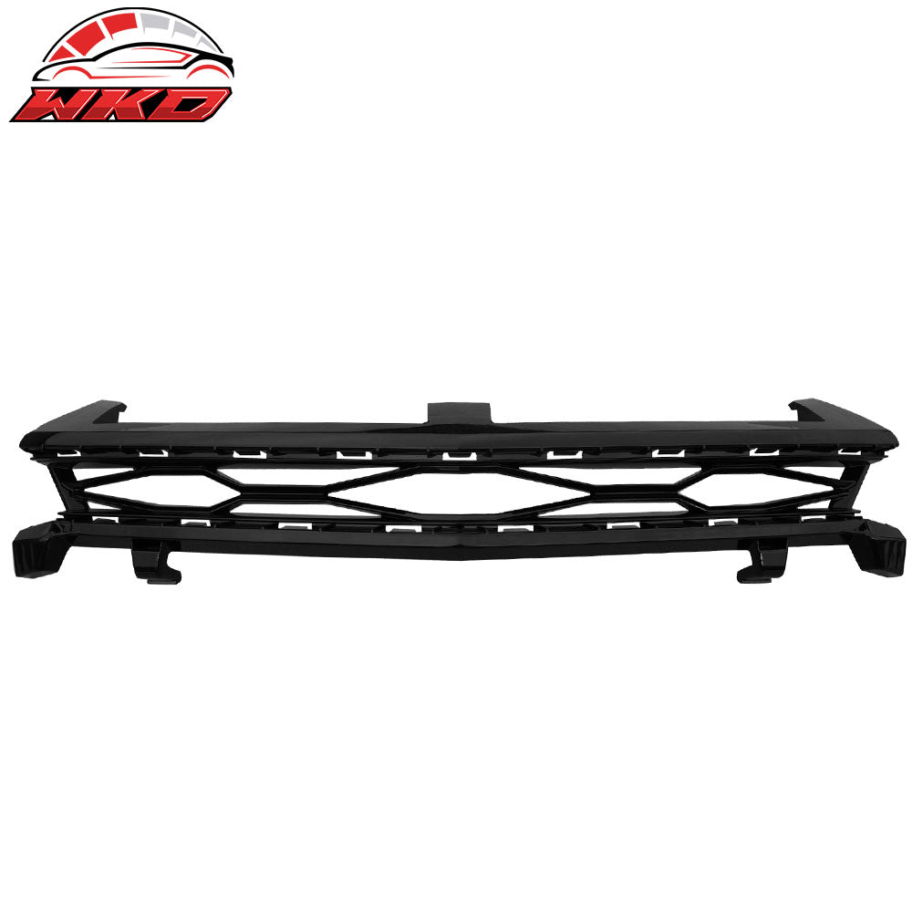 2016-24 Chevy Camaro 2Dr ZL1 Style Unpainted Black Upper Grille - ABS | Wholesale