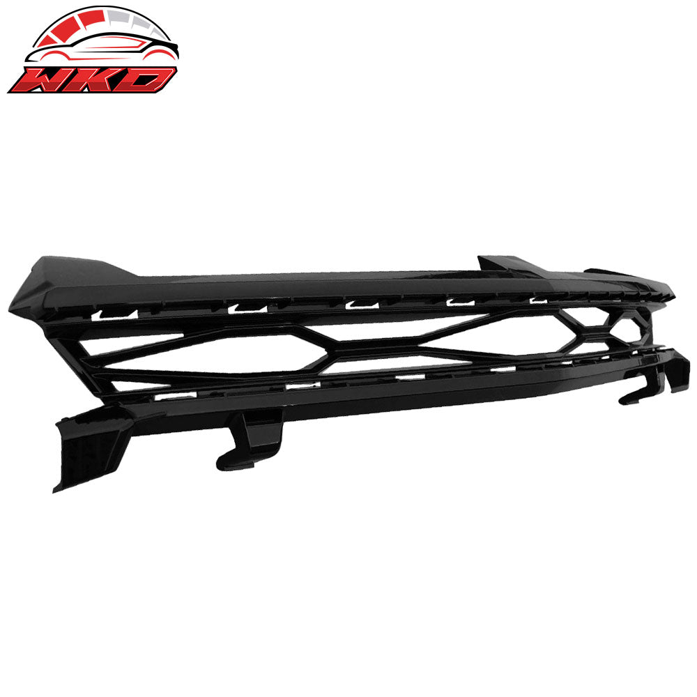 Fits 16-24 Chevy Camaro 2Dr ZL1 Style Unpainted Black Upper Grille - ABS