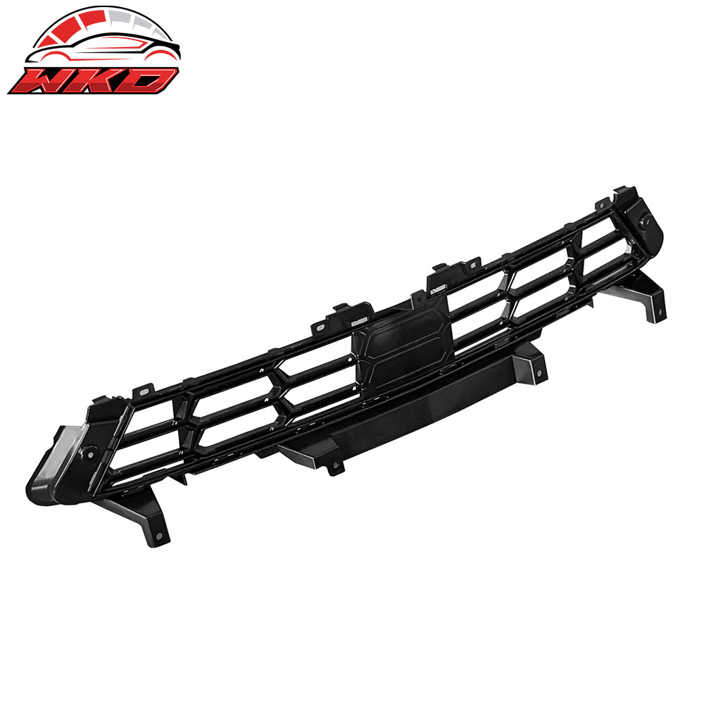 Fits 24-26 Ford Mustang Dark Horse Style ABS Front Bumper Hood Lower Mesh Grille