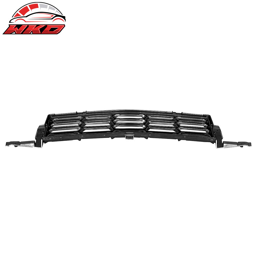 Fits 24-26 Ford Mustang Dark Horse Style ABS Front Bumper Hood Upper Mesh Grille