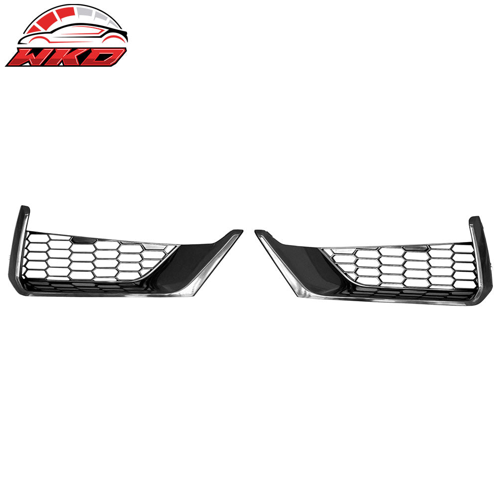2024-26 Ford Mustang Dark Horse ABS Front Bumper Lower Mesh Grille Insert Pair | Wholesale