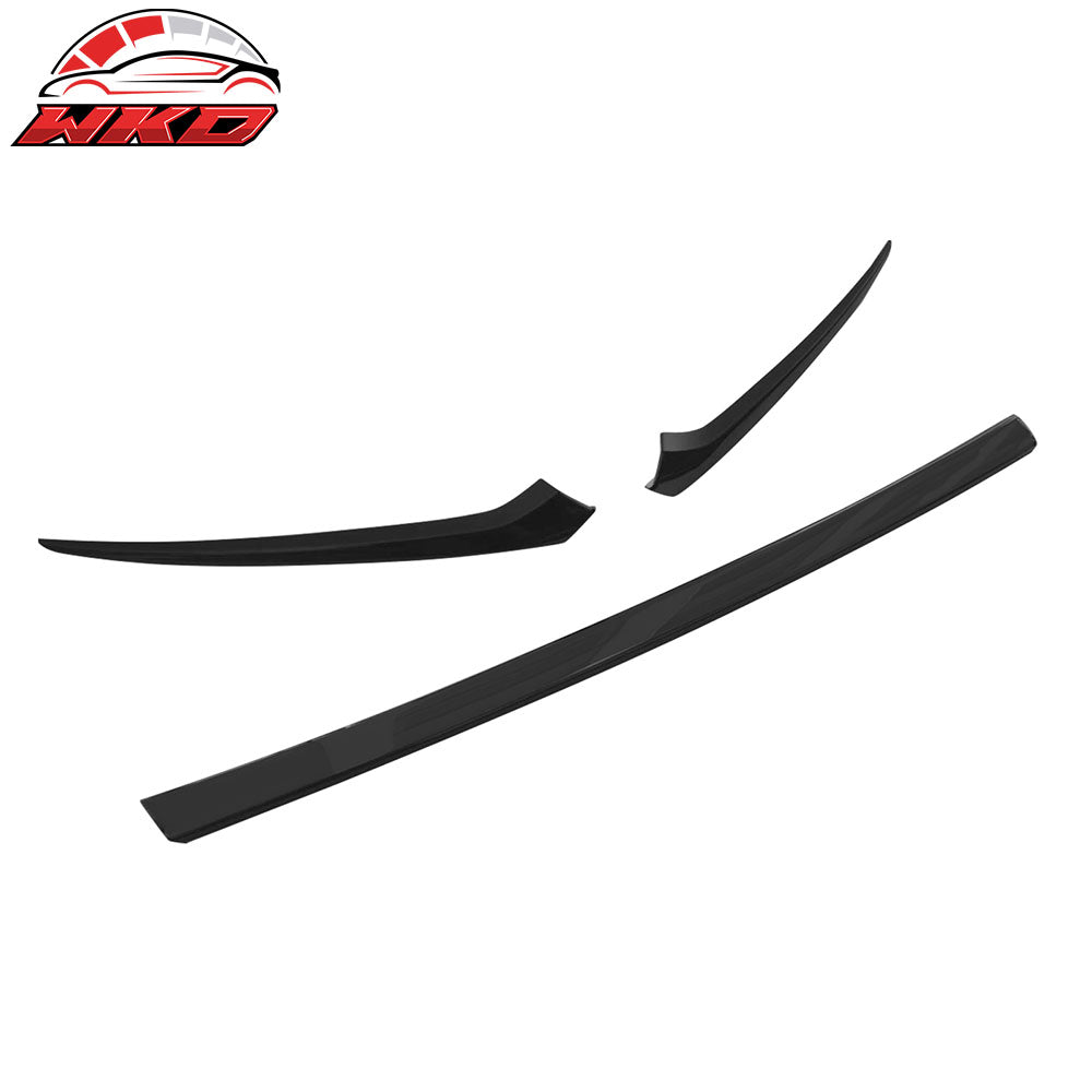 2023-26 Honda CR-V 4-Door OE Front Bumper Grille Cover Trim ABS - Gloss Black | Wholesale
