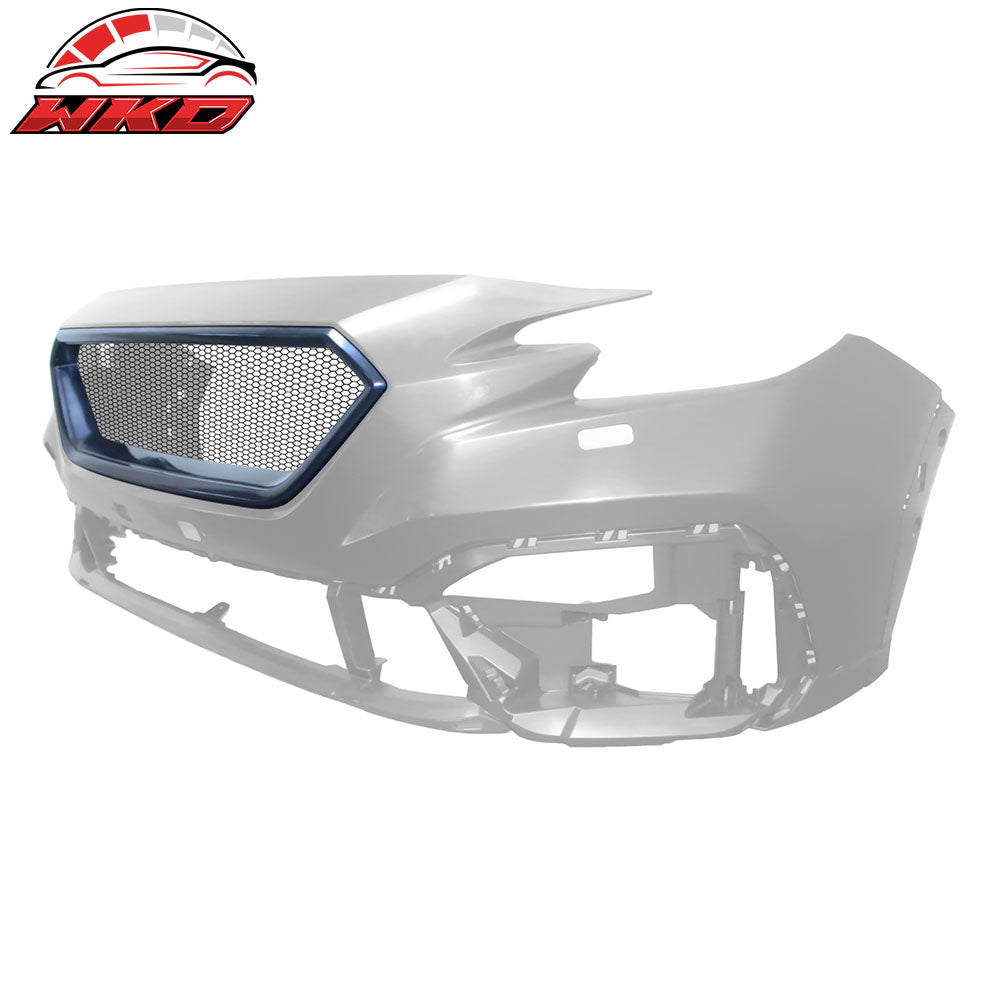 Wholesale 22-25 Subaru WRX Front Bumper Upper Grille Mesh Center Grill Cover Unpainted