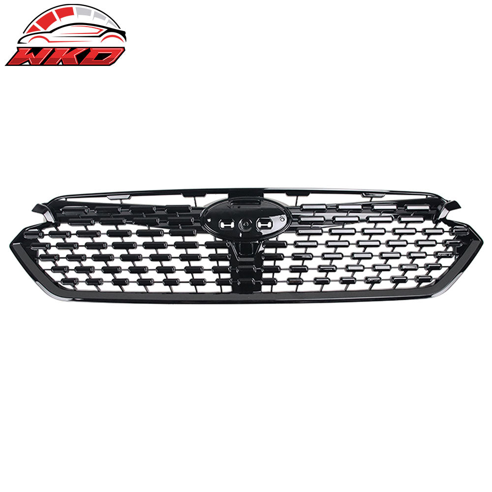 24-25 Subaru Impreza Sport Style Front Bumper Upper Grille Gloss Black ABS | Wholesale