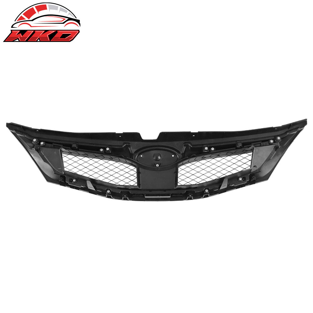 Fits 08-10 Subaru Impreza WRX Hatchback OE Style Front Bumper Grille Matte Black