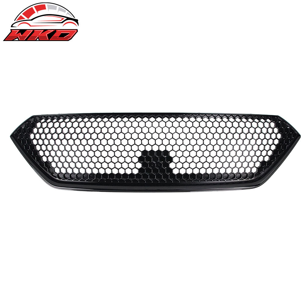 2022-25 Subaru WRX 4DR Sport Style Front Bumper Upper Grille ABS Gloss Black | Wholesale