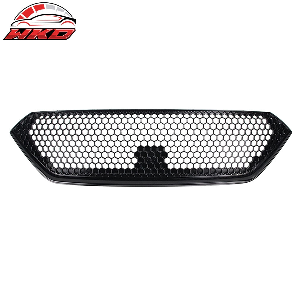2022-26 Subaru WRX 4DR Sport Style Front Bumper Upper Grille ABS Gloss Black | Wholesale