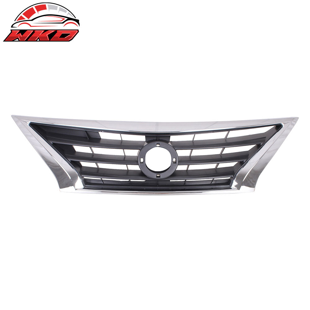 2015-19 Nissan Versa ABS OE Style Front Bumper Upper Grille Hood Grill Cover | Wholesale