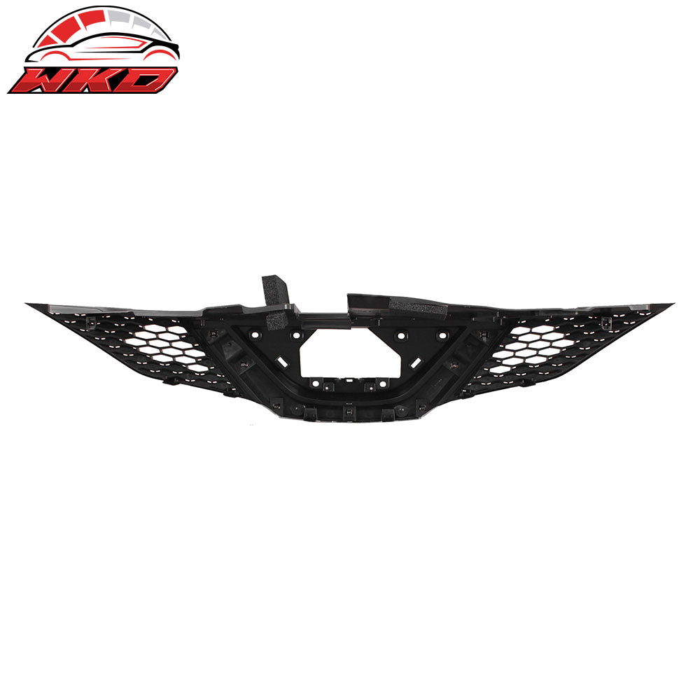 Fits 18-19 Nissan Rogue OE Style Front Bumper Upper Grille Hood Grill Cover ABS