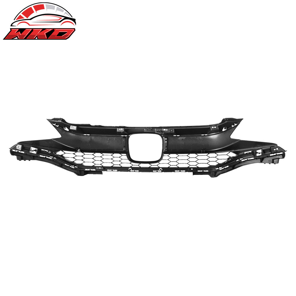 Fits 18-20 Honda Fit ABS Front Bumper Upper Grille Hood Mesh Grill - OE Style
