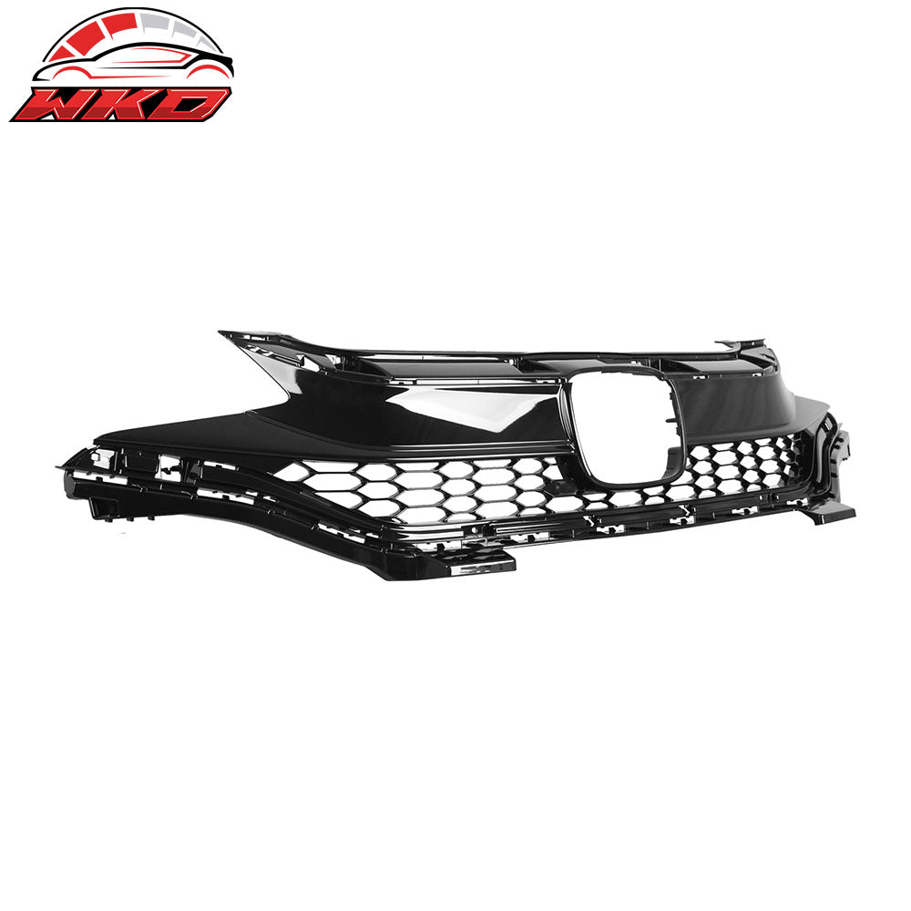 Fits 18-20 Honda Fit ABS Front Bumper Upper Grille Hood Mesh Grill - OE Style
