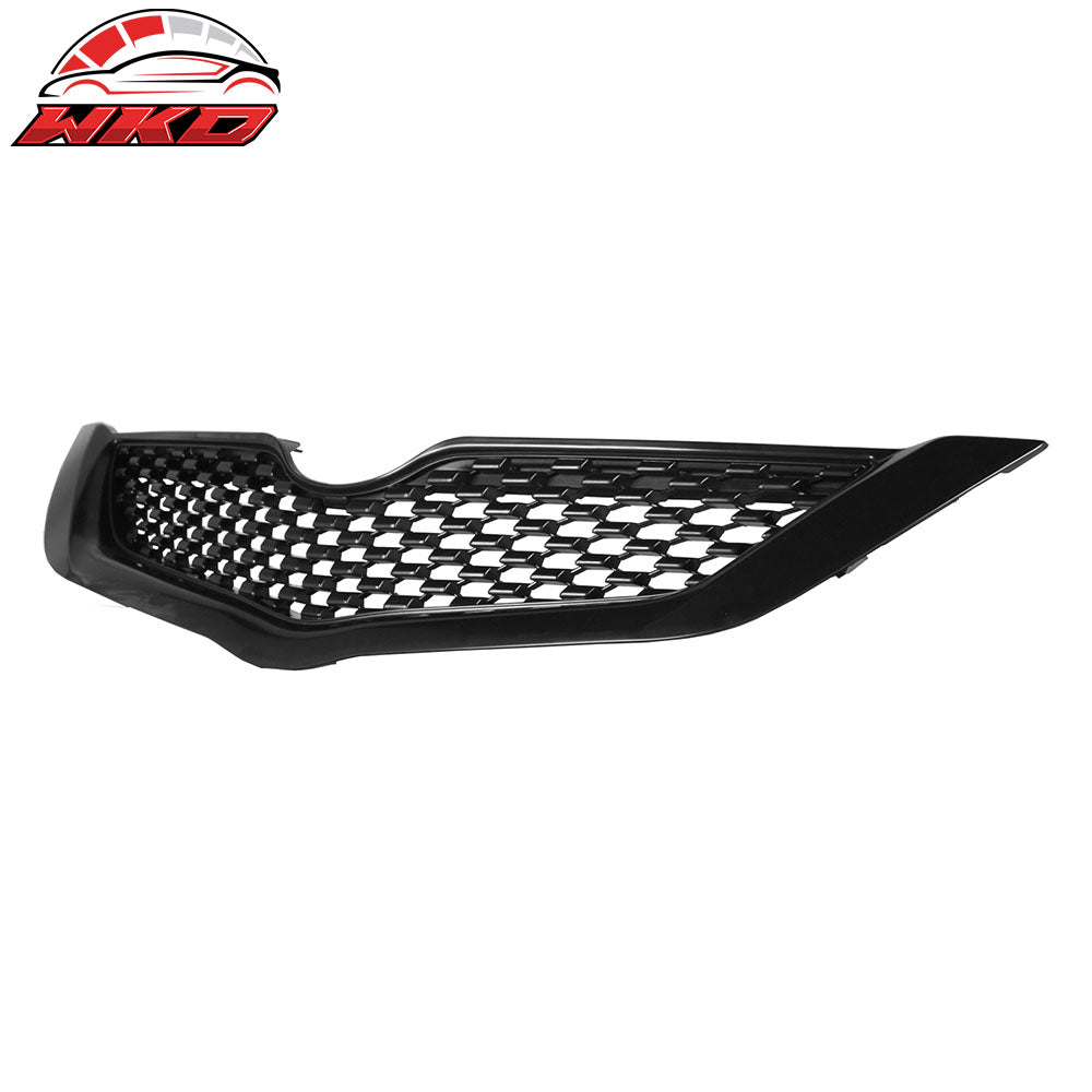 Fits 09-12 Toyota Yaris Sedan OE Style Front Bumper Upper Grille Mesh Grill ABS