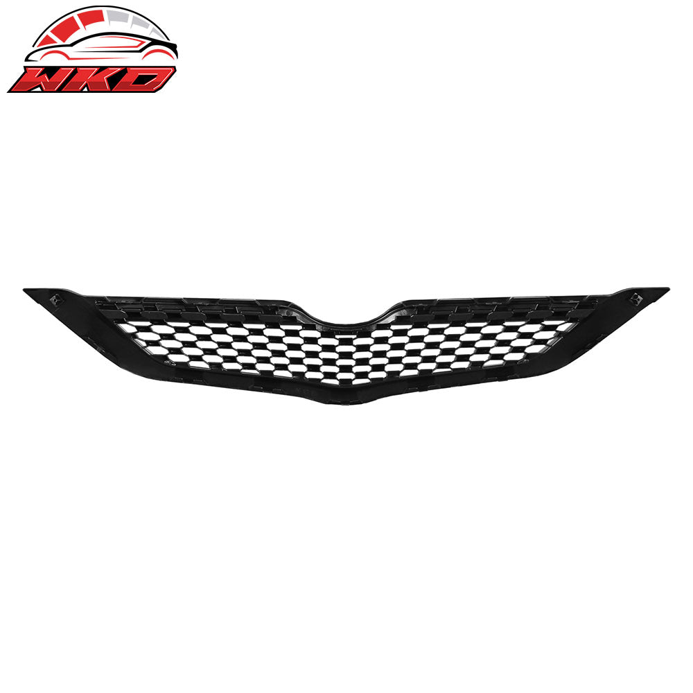 Fits 09-12 Toyota Yaris Sedan OE Style Front Bumper Upper Grille Mesh Grill ABS