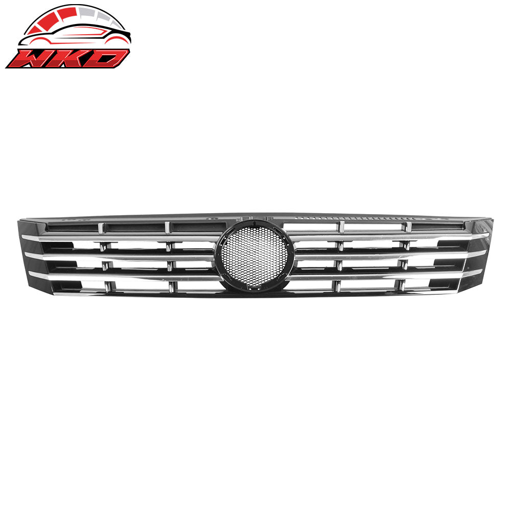 2012-15 VW Passat OE Style Front Upper Grille Cover ABS Black With Chrome | Wholesale