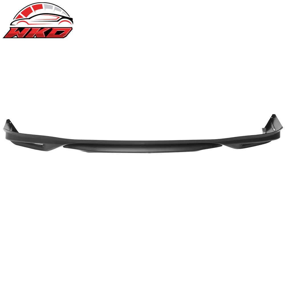 Fits 16-18 Honda HRV Mug Style Unpainted Black Rear Bumper Diffuser Lip - PU
