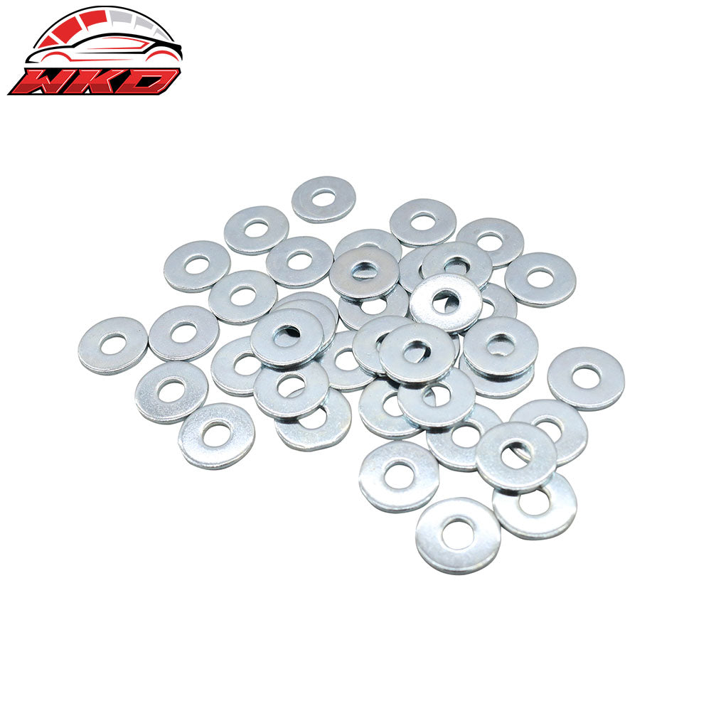 Front Splitter Lip Side Skirt Extension Hardware Kit M6 Bolts Nuts Washers Drill