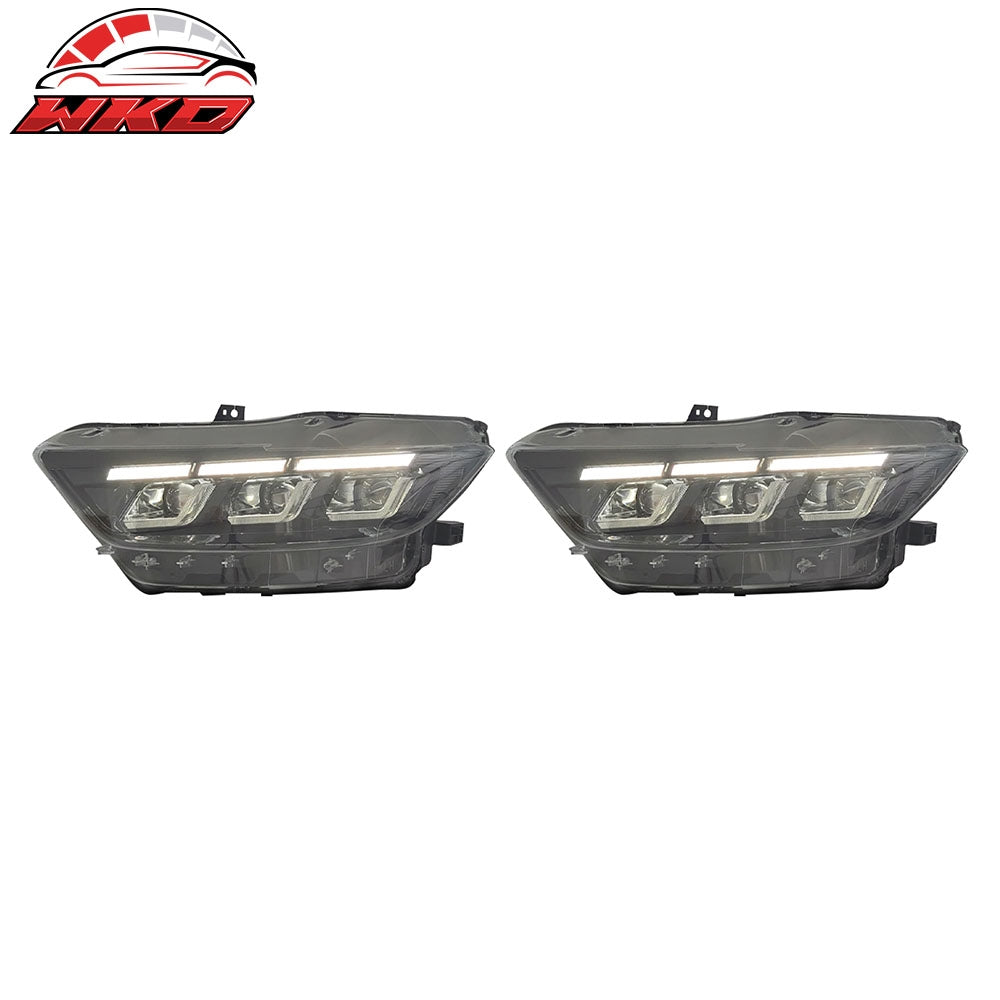 Wholesale 15-22 Ford Mustang Shelby 2024 Style LED Bulb Headlights Lamp Pair - Wikond Auto