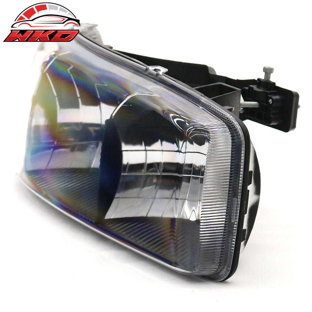 Fits 99-06 GMC Sierra 00-06 Yukon 1500 Front Headlights Head Light Lamp Assembly