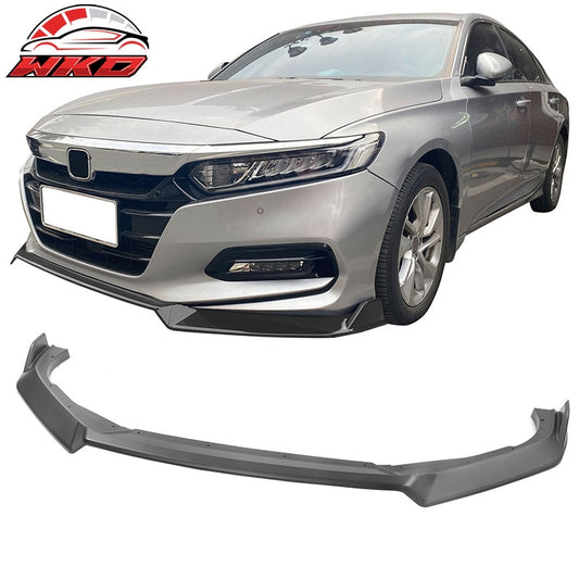 Wholesale 18-20 Honda Accord 10th IKON V3 Style Matte Black Front Bumper Lip PP 3PC